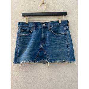 AGOLDE  Jeanette Mini Skirt  Denim size 25